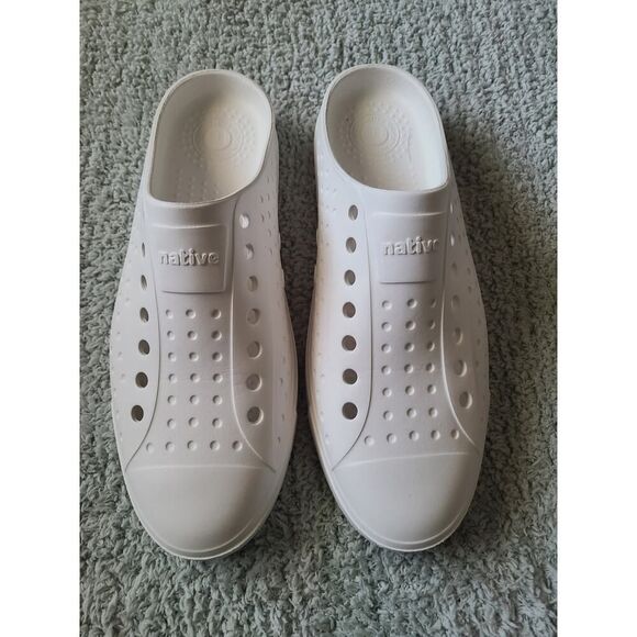 Native Shoes Jefferson Clog Wanderfoam White EVA Slip On Men’s 6 / Women’s 8 - Picture 1 of 6
